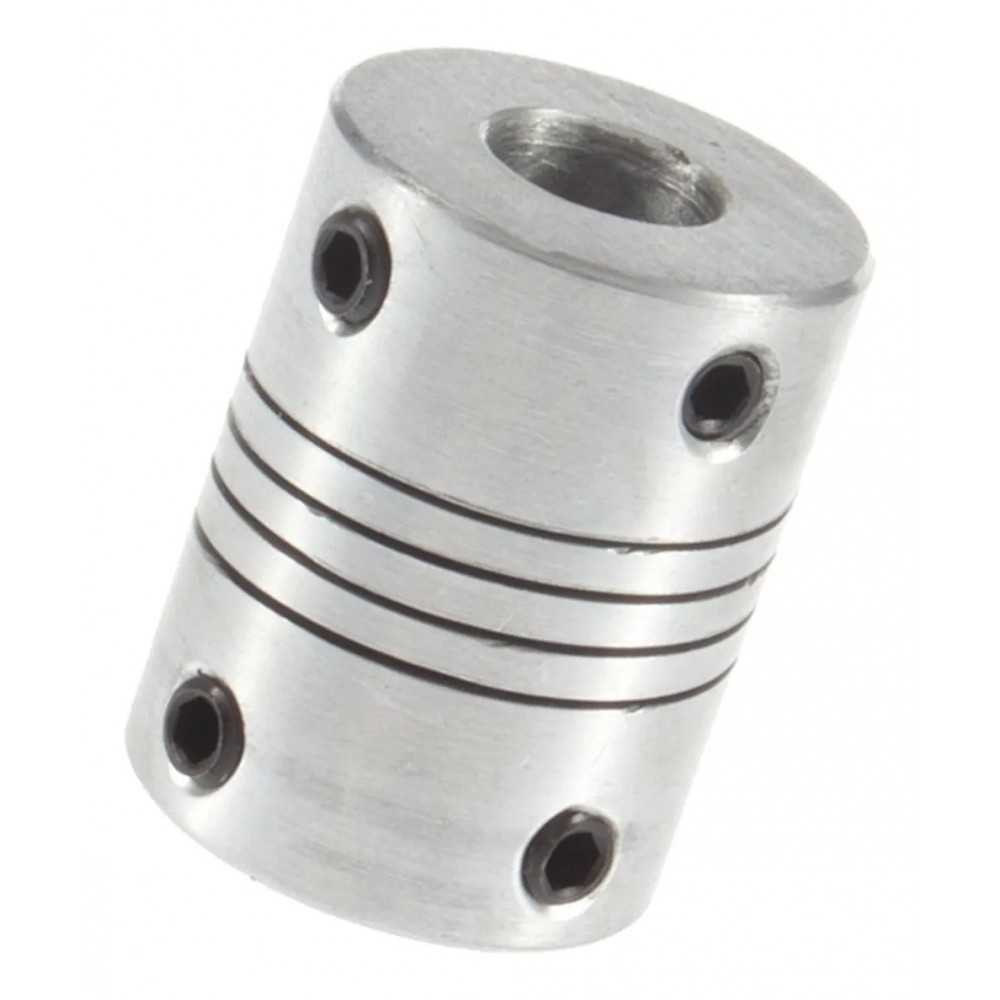 Acoplador Cople Acople Acoplamiento Flexible 5x8x25mm CNC Impresora 3D Prusa