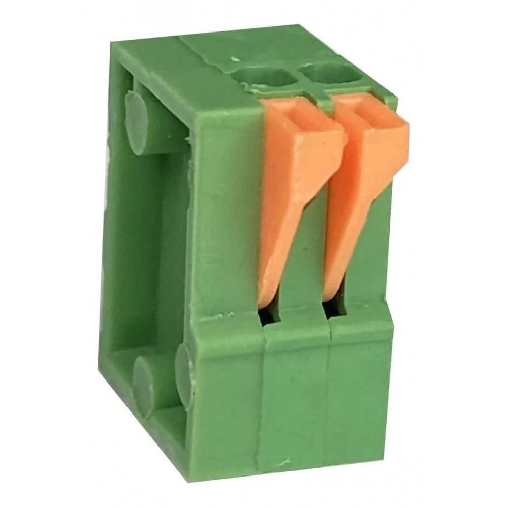 Bornera Clema Para Circuito Impreso Dos Terminales De Presión