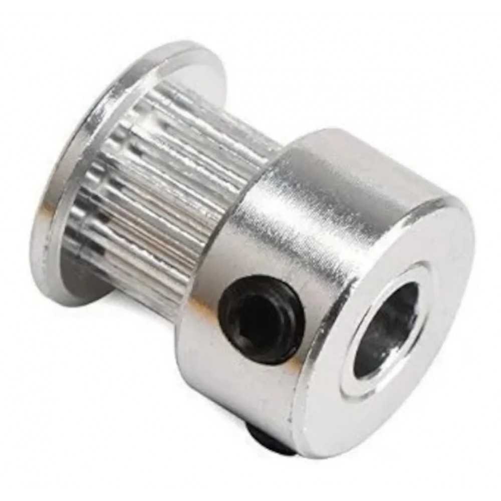 Acoplamiento 5mm Polea Dentada Aluminio Gt2 16 Dientes