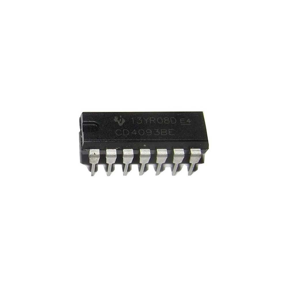 Circuito Integrado Compuerta Lógica Schmitt Trigger Nand CD4093BE CD4093 4093