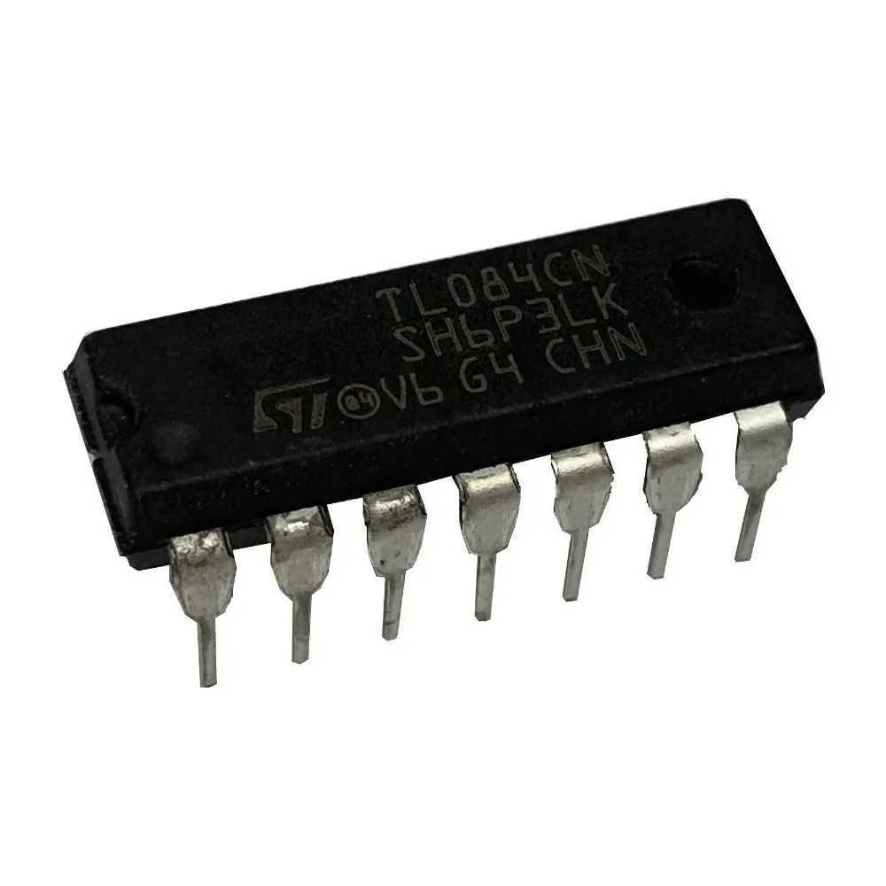 TL084CN Circuitos Integrados Amplificador Operacional Cuádruple Dip-14 Mod: TL084CN TL084 TL 084