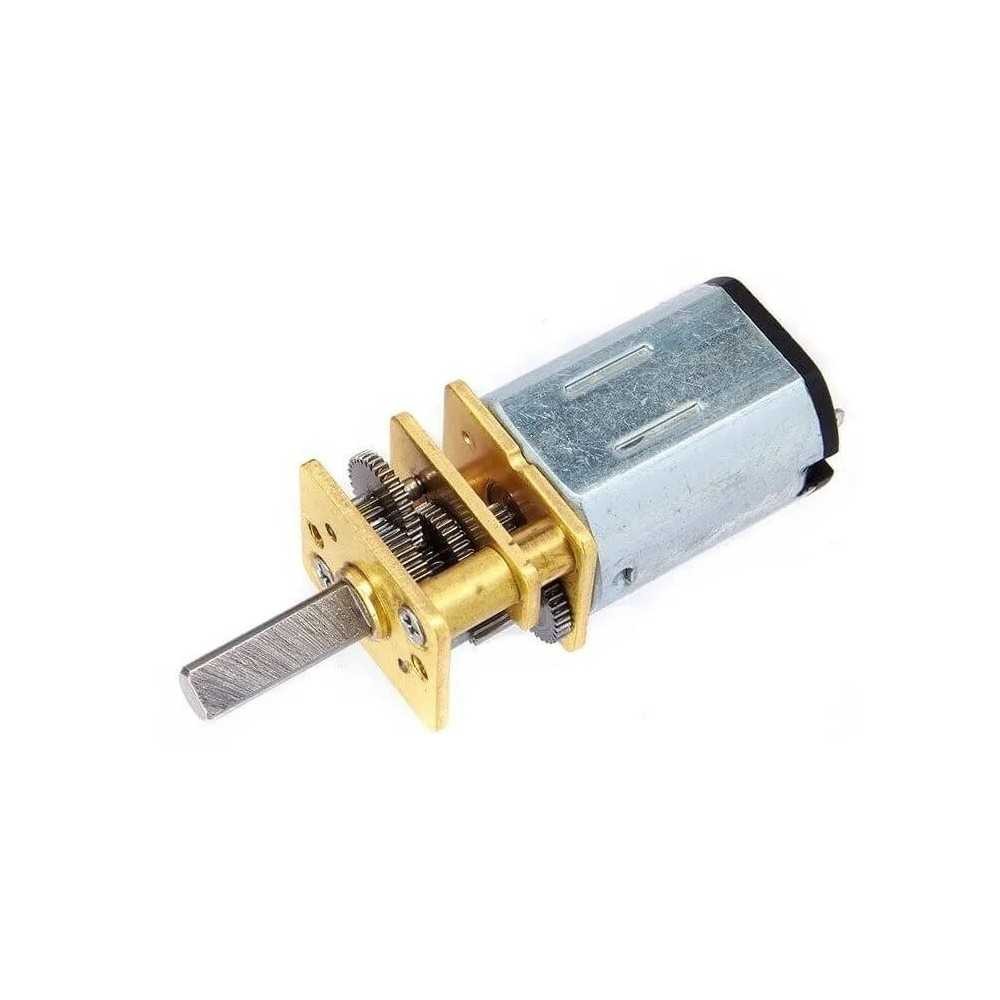 Micromotorreductor Engrane Metálico Tipo Pololu 6V 100RPM