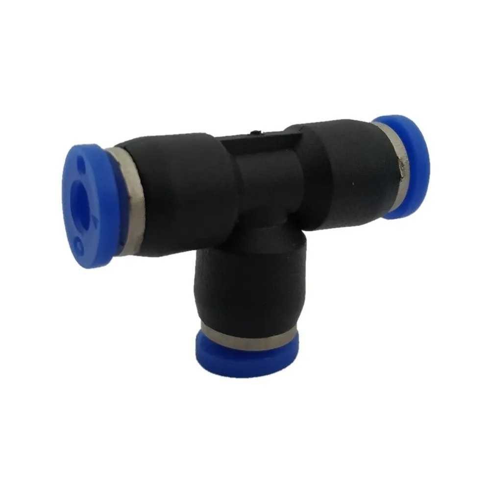 Conector Neumático En T De Conexión Rápida 4mm Modelo PE4