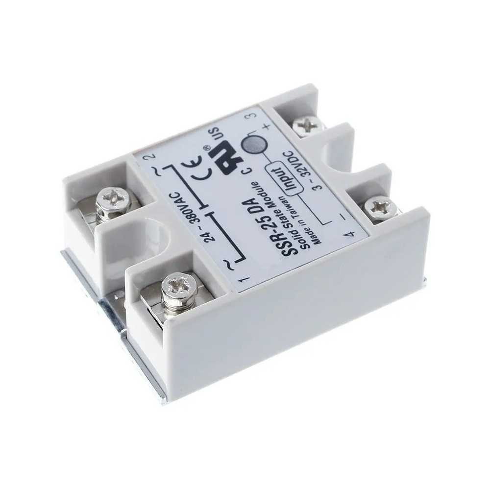 Relevador De Estado Sólido Mod: SSR-25 DA AC 24V A 380V 25A
