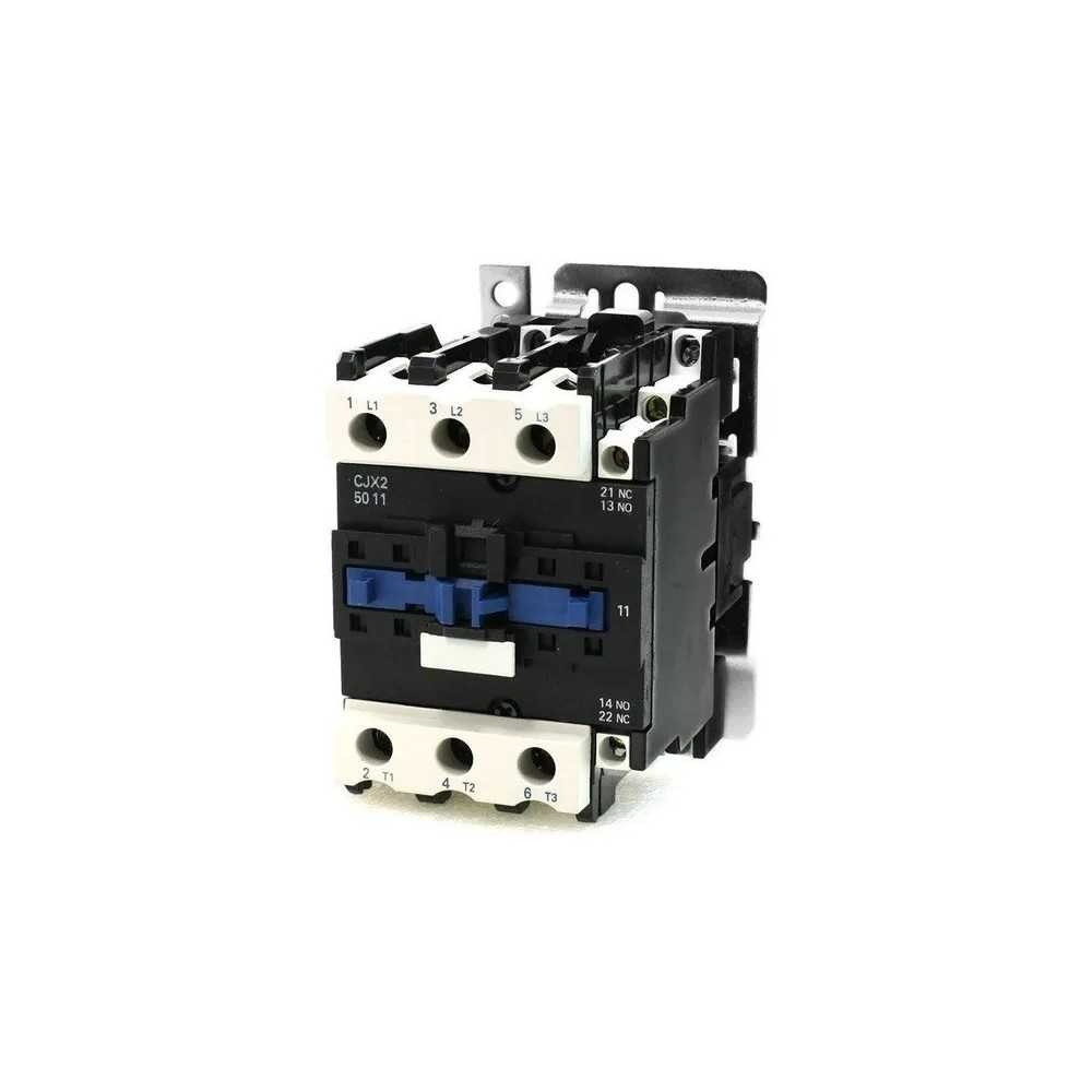 Contactor Trifásico CJX2 (LC1) 5011 50A Bobina 220V Ac Mod: CJX2 D5011 M7