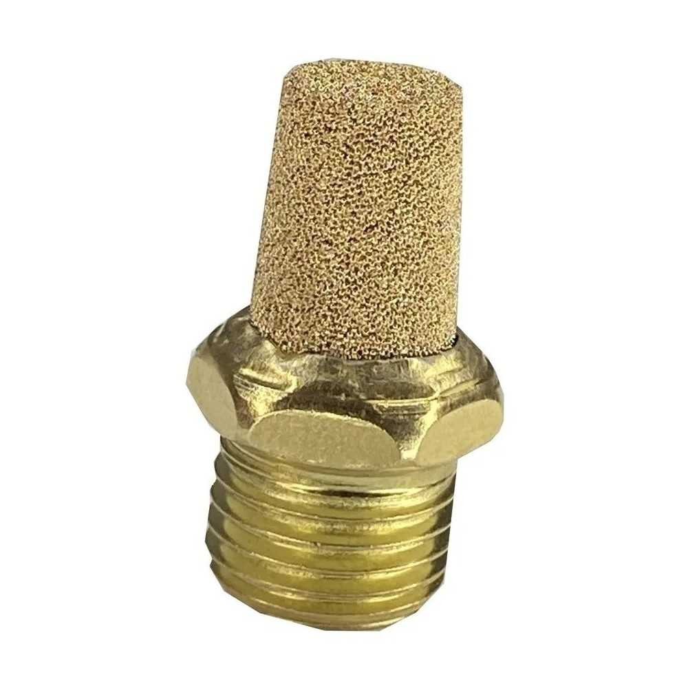 Silenciador Neumático En Pino Tapón Filtro de Aire 1/4 NPT