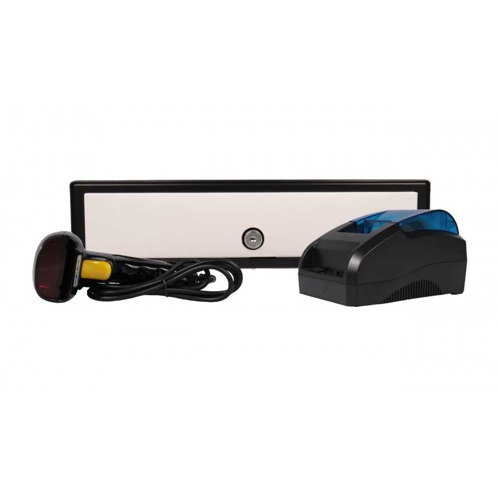Kit Punto De Venta Impresora 58mm Con Lector Pos Usb Y Caja registradora