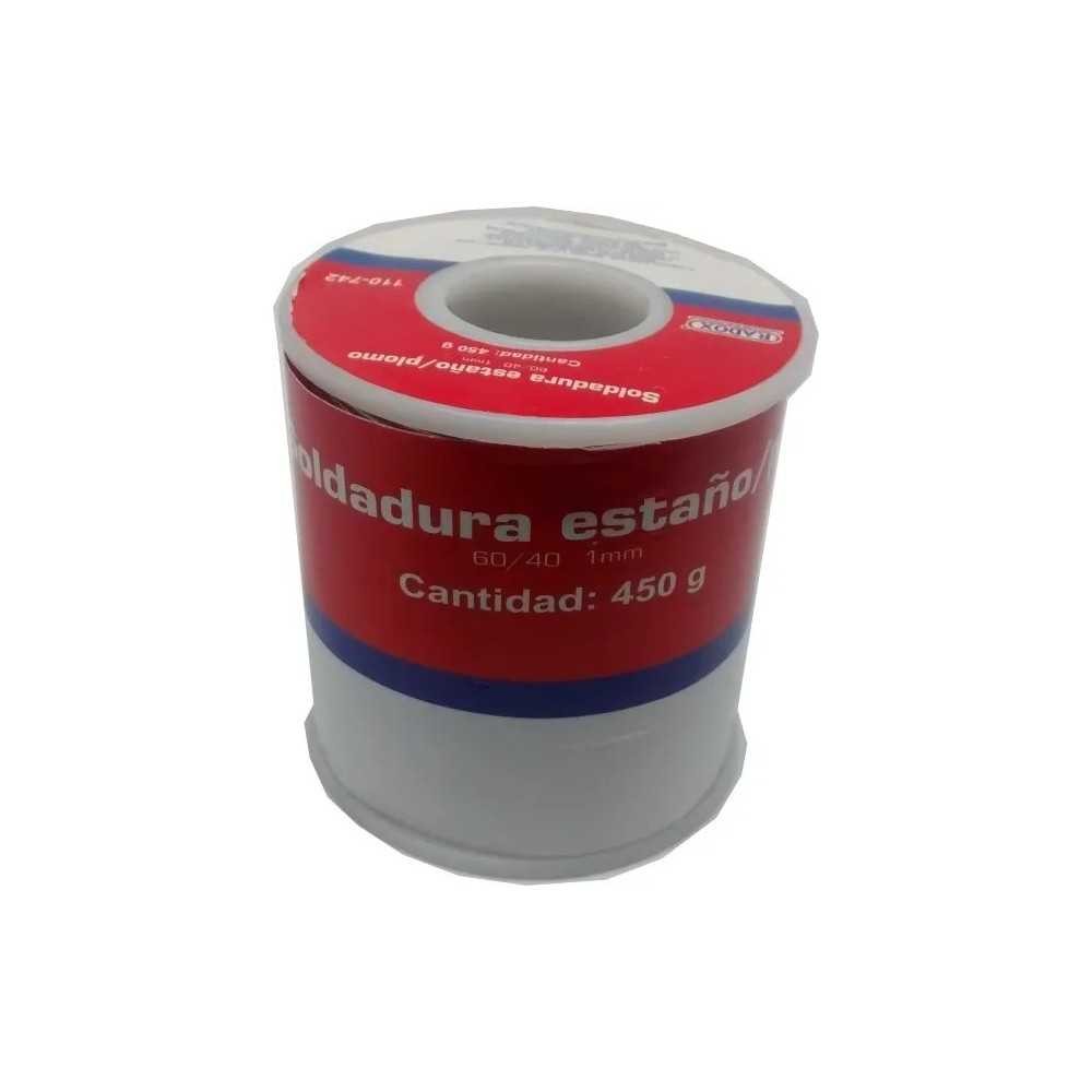 SOLDADURA ESTAÑO/PLOMO 60/40 1mm 450g
