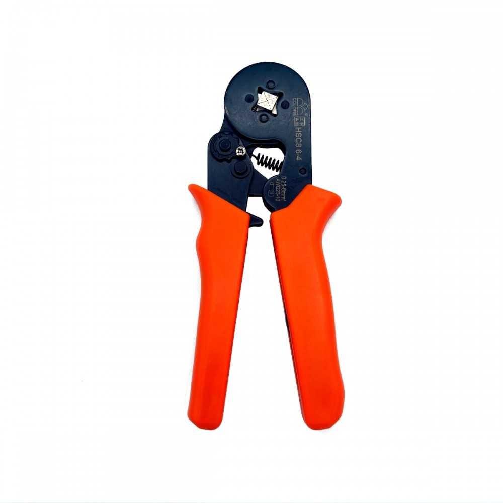 Pinza Ponchadora Mod: HSC8 6-4 Para Terminales Ferrules Cilíndricas 23-10 AWG Crimping
