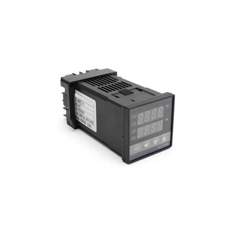 Pirómetro Digital Rex-C100 Control de Temperatura Relevador 1300 (°C) Mod: REX-C100FK07-M*AN