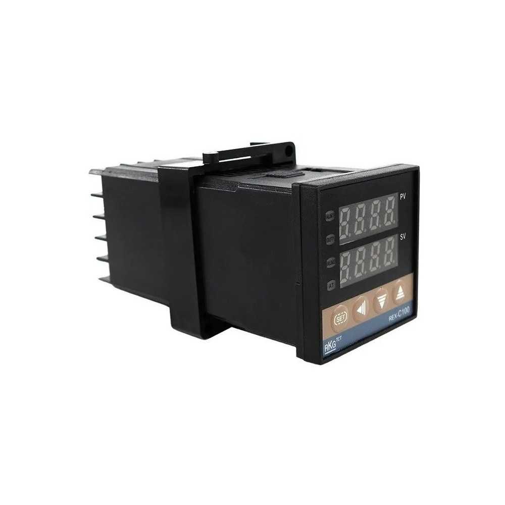 Pirómetro Digital Rex-C100 Control de Temperatura SSR 1300 (°C) Mod: REX-C100FK07-V*AN