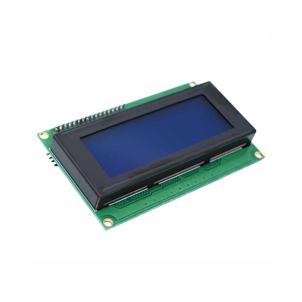 Display Pantalla LCD 20x4 2004A Con Luz Azul De Fondo Arduino PIC