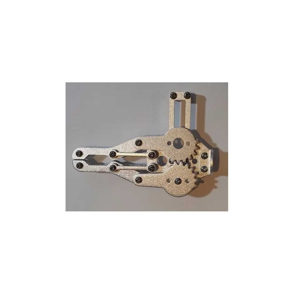 Pinza Robótica De Aluminio Para Servomotor MG995 Metálica Gripper Garra Brazo