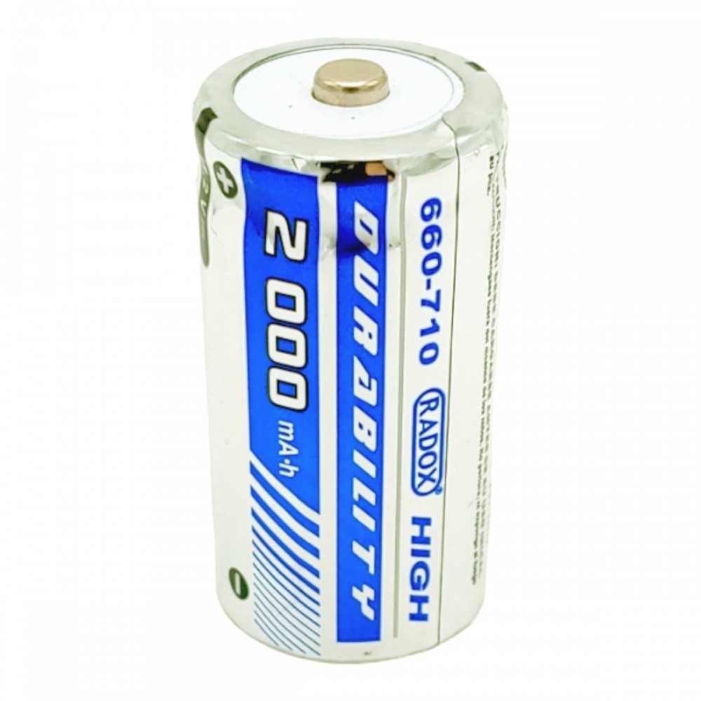 Pila Batería Radox Recargable Mod: 660-710 1.2V 2000mAh Tipo C