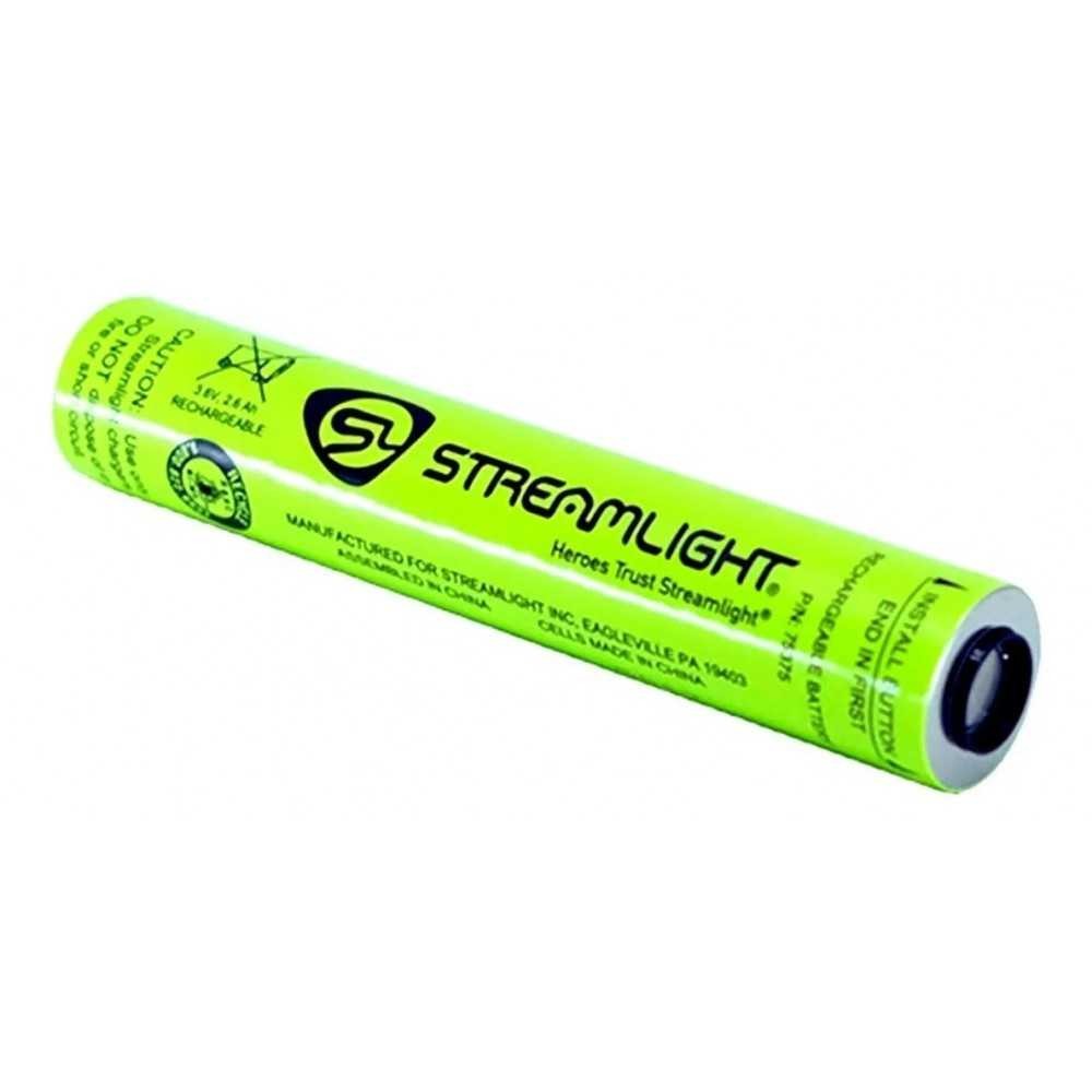 Pila Batería STREAMLIGHT Mod: 75375 3.6V 2600mAh Recargable Para Linterna