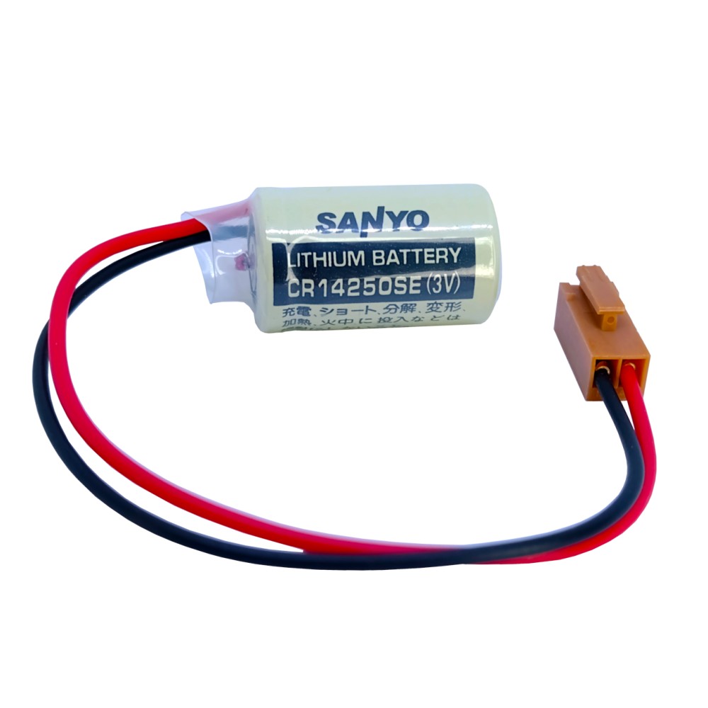 Pila Batería Sanyo 14250 Mod: CR14250SE 3V 850mAh Conector Marrón JST