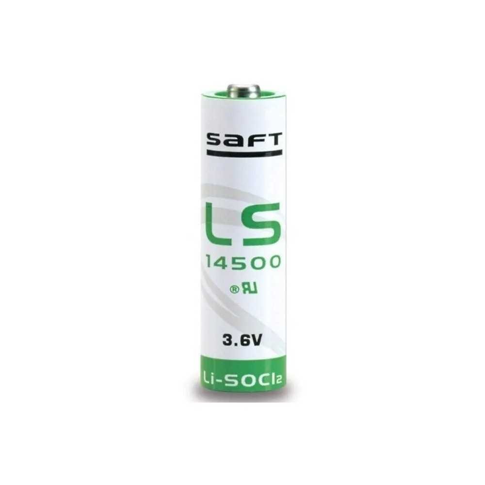Pila Batería Saft 14500 Mod: LS14500 3.6V 2600mAh AA
