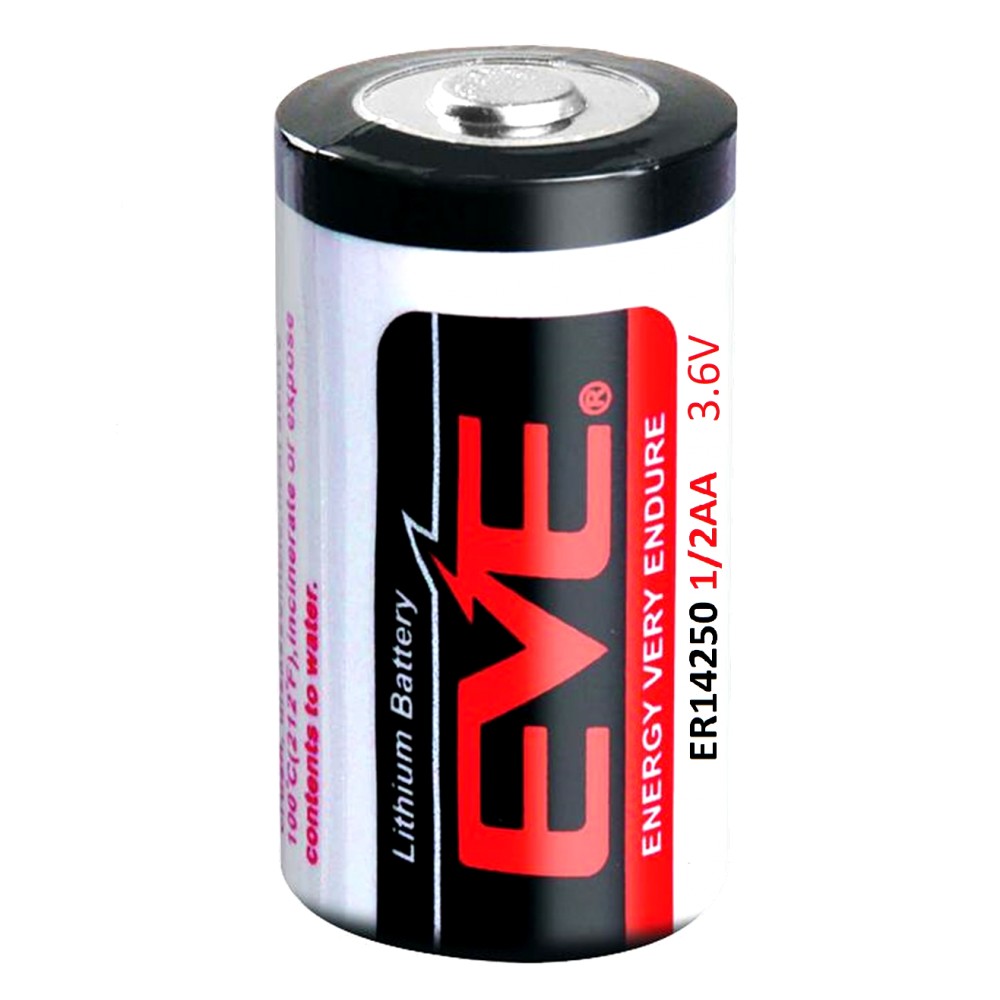 Pila Batería Eve Energy 14250 Mod: ER14250 3.6V 1200mAh 1/2AA