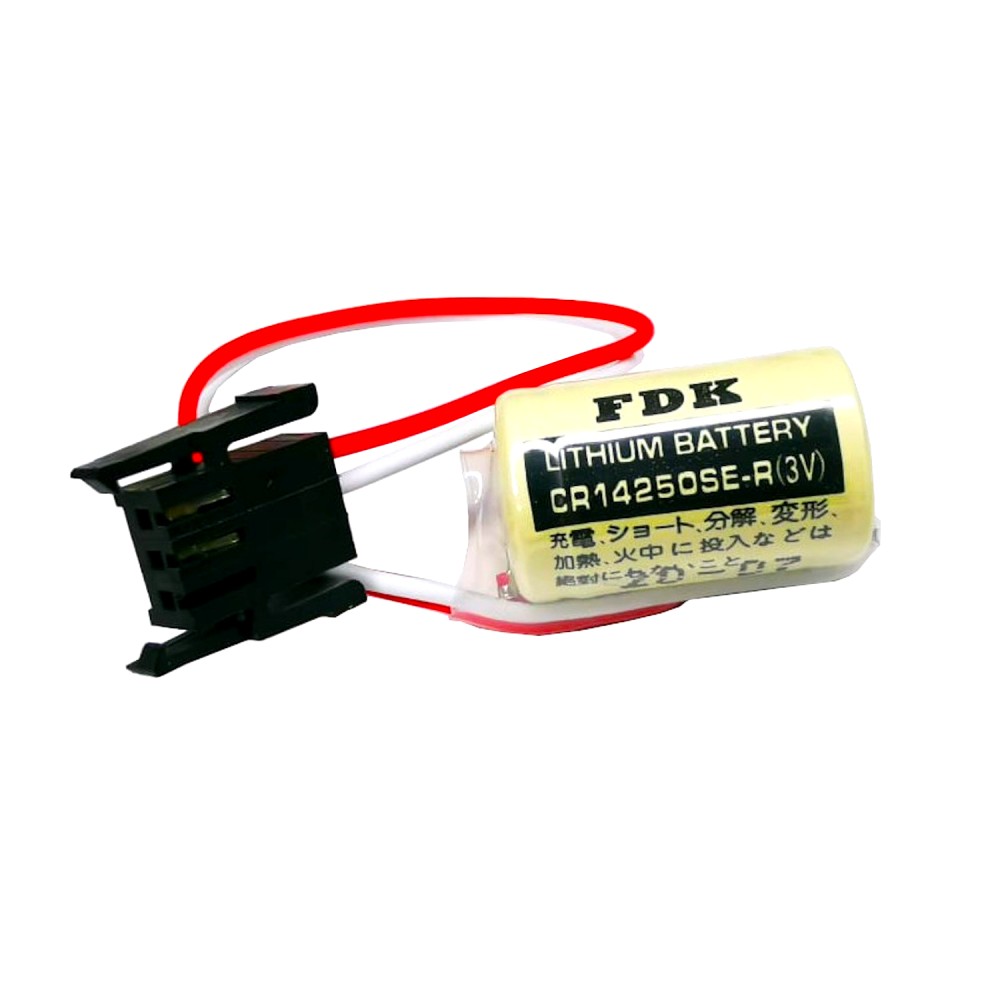 Pila Batería FDK FUJI 14250 Mod: CR14250SE 3V 850mAh Conector Negro