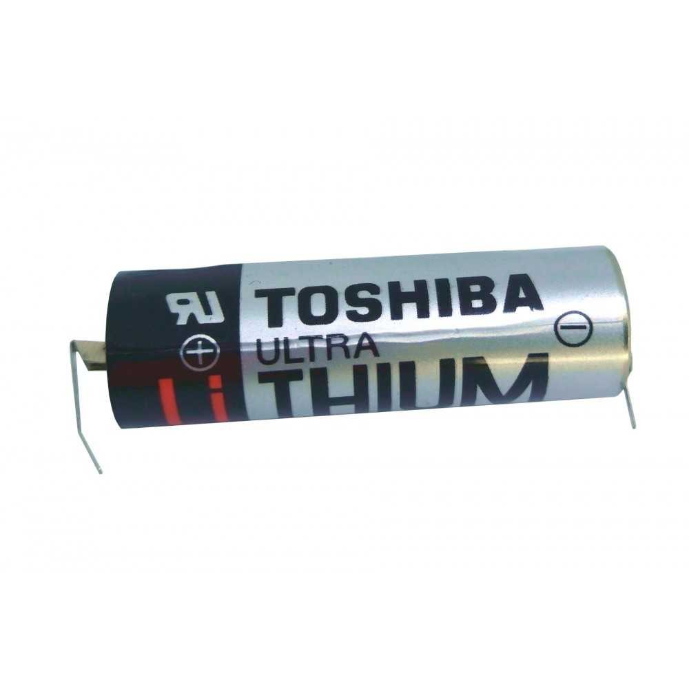 Pila Batería Toshiba Mod: ER6V 3.6V 2000mAh Pines Metálicos Para MDS-A-BT-4
