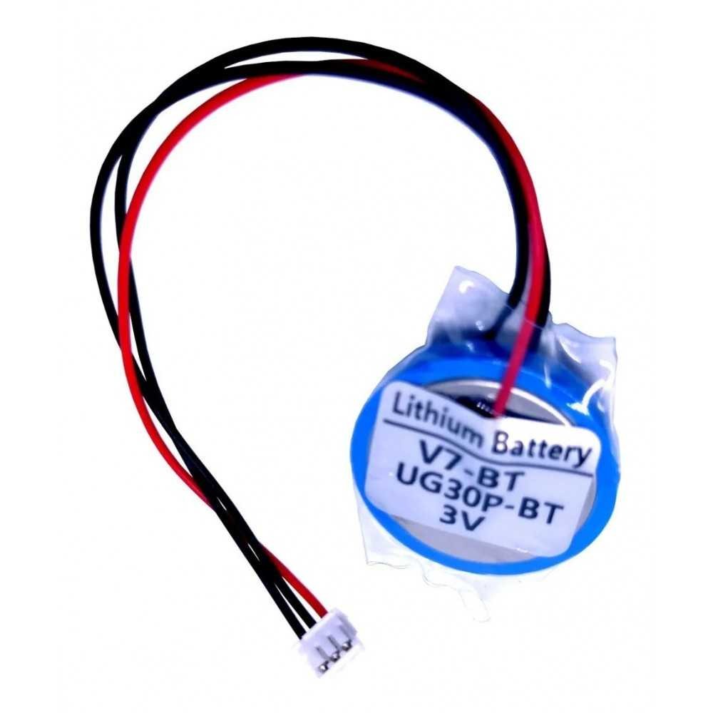 Pila Batería FDK FUJI Mod: V7-BT UG30P-BT 3V 610mAh Conector Blanco