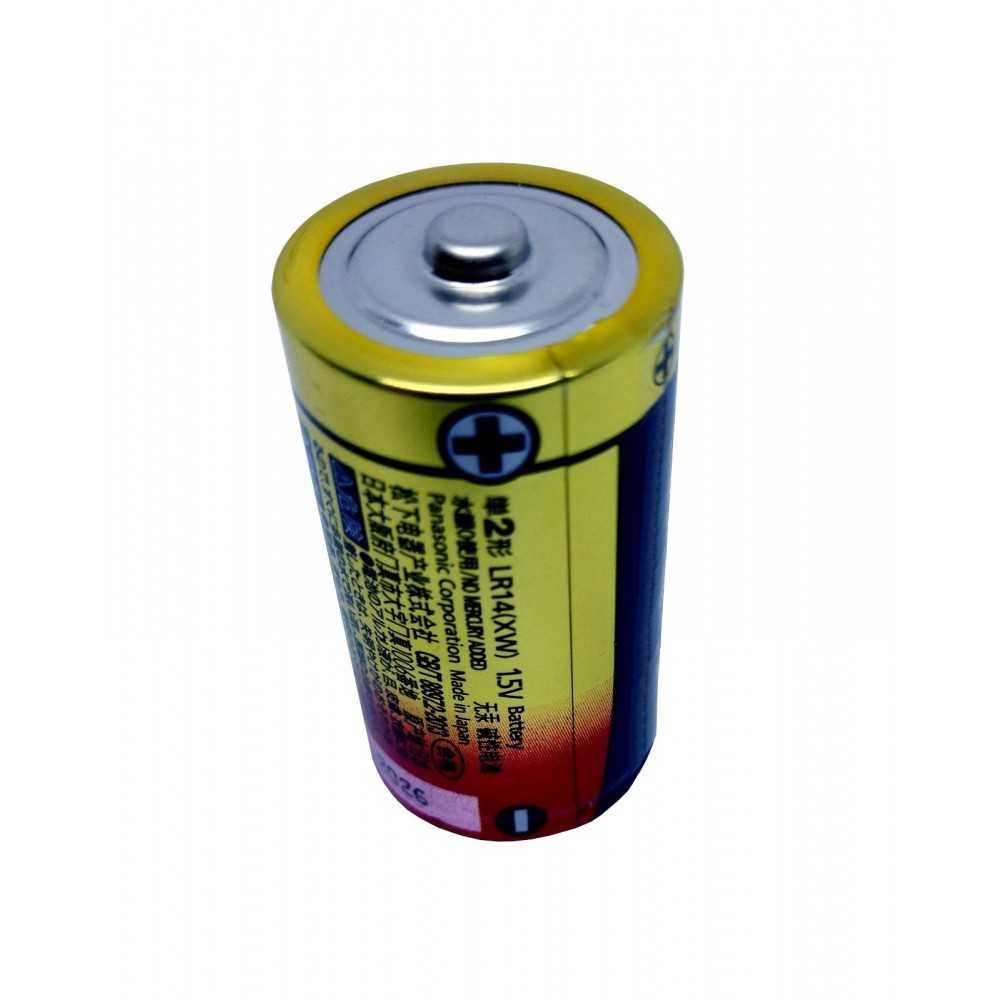 Pila Batería Panasonic Mod: LR14-C LR14XWA A98L-0031-0027 1.5V Tipo C Alcalina