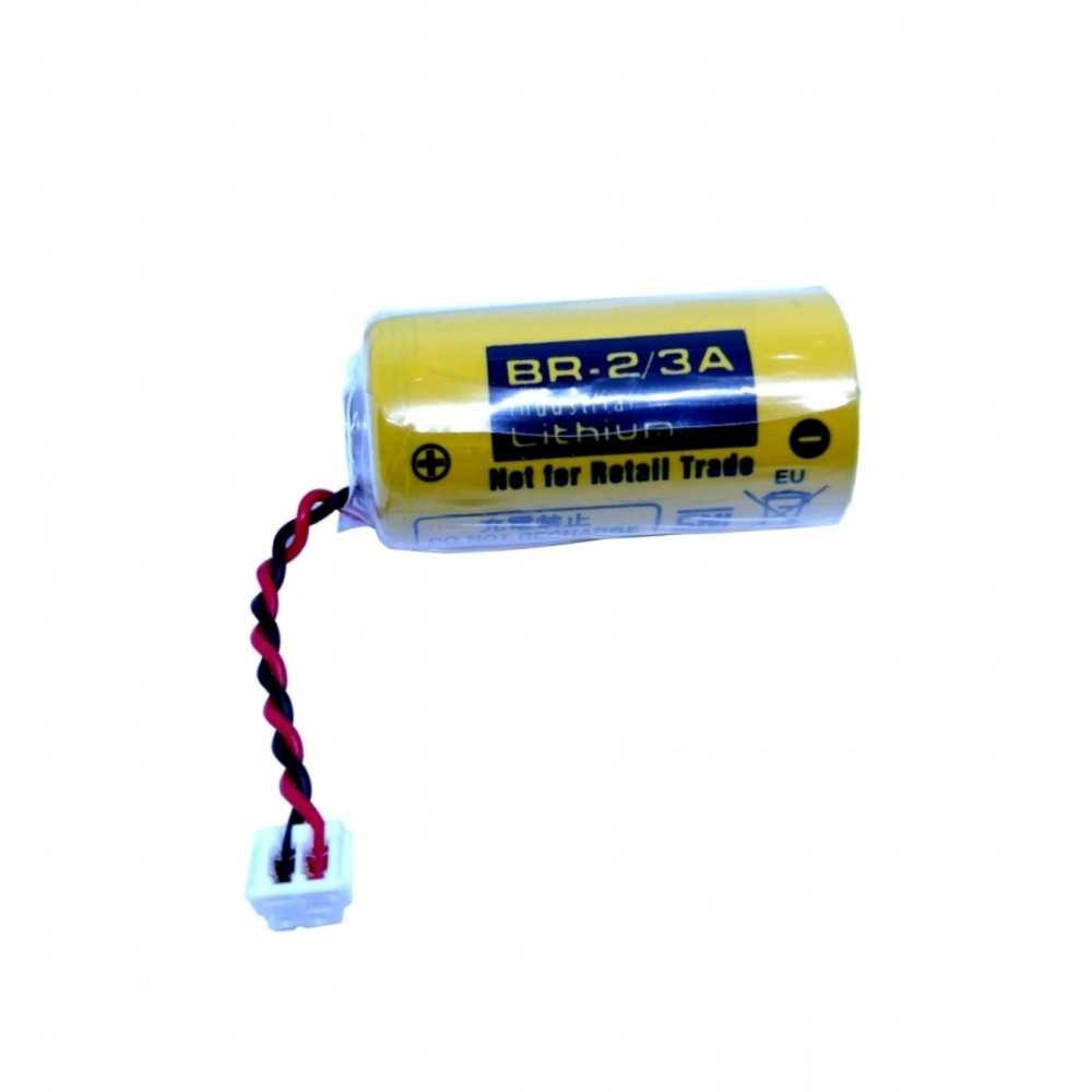 Pila Batería Panasonic Mod: WILPA 1607 BR-2/3A 3.0V 1200mAh Conector Blanco