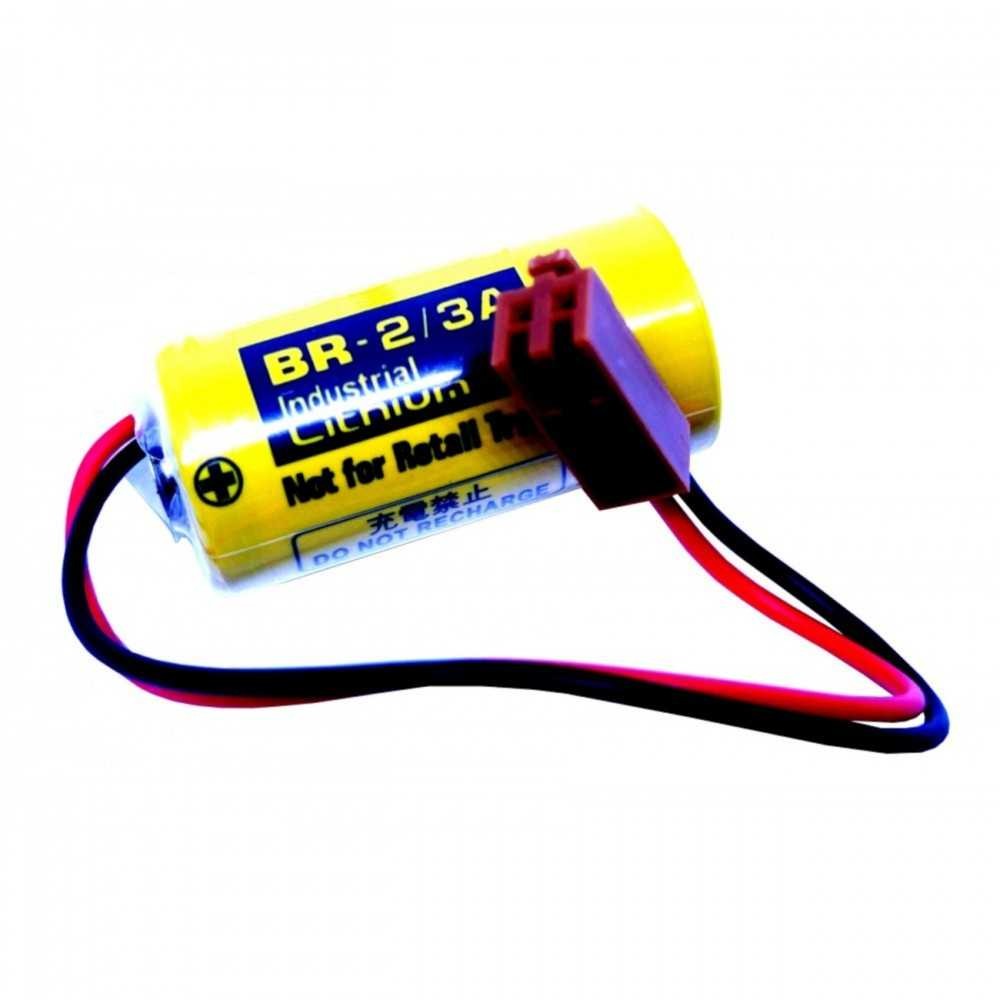 Pila Batería Panasonic BR-2/3A Mod: AFP8801 3V 1200mAh Conector Marrón