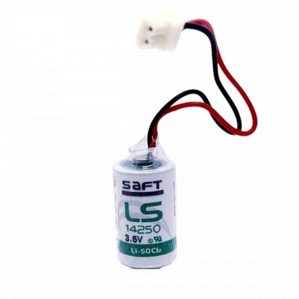 Pila Batería Saft 14250 Mod: LS14250 3.6V 1200mAh 1/2AA Reemplazo Para ALLEN BRADLEY 2090-DA-BAT