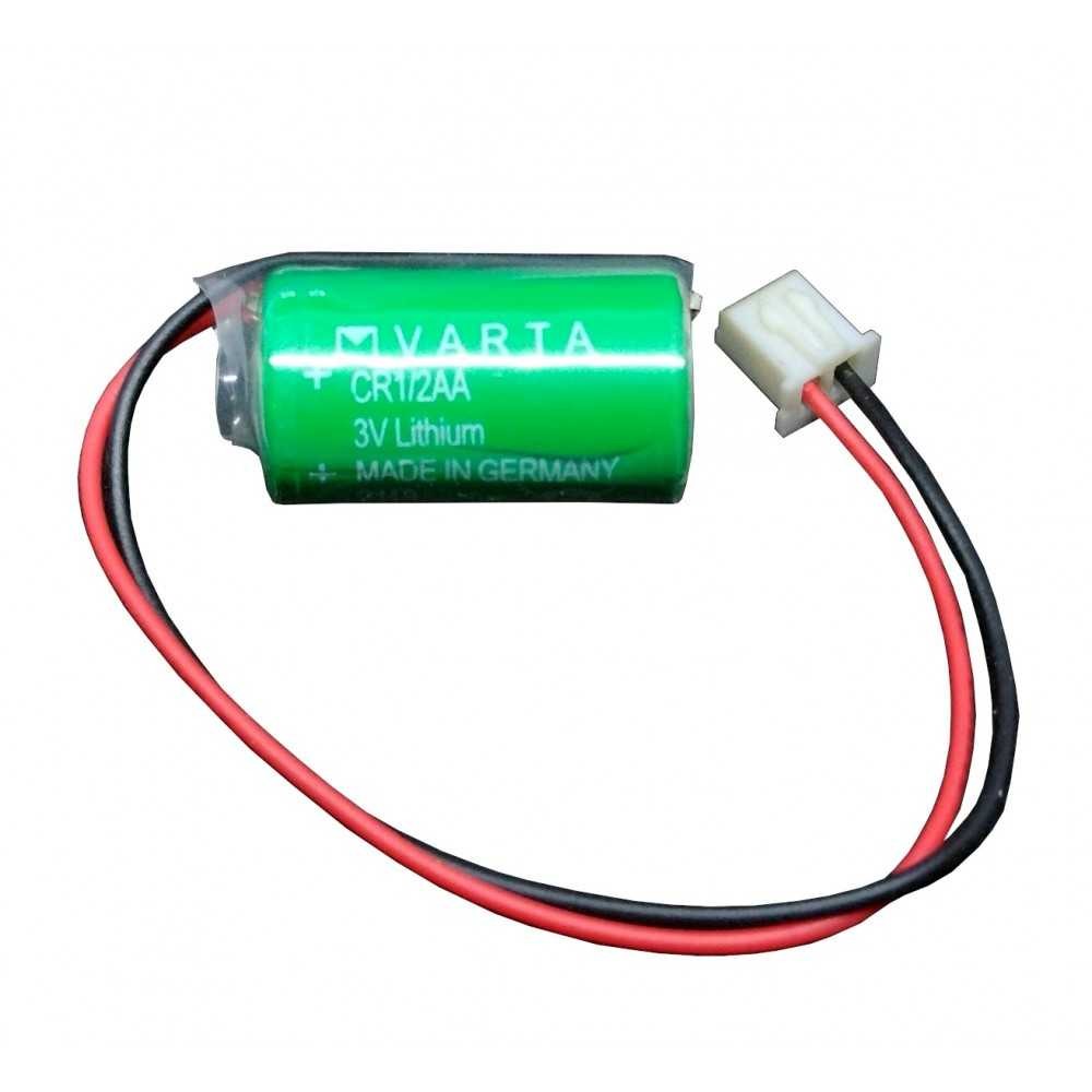 Pila Batería Varta 6127 Mod: CR1/2AA  3.0V 950mAh Conector Mediano Blanco Remplazo De Parte A500331143 SIEMENS