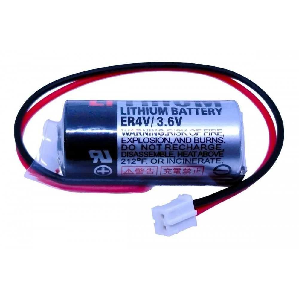 Pila Batería Toshiba Mod: ER4V 3.6V 1200mAh Conector Blanco Pequeño Reemplazo De B9900BR