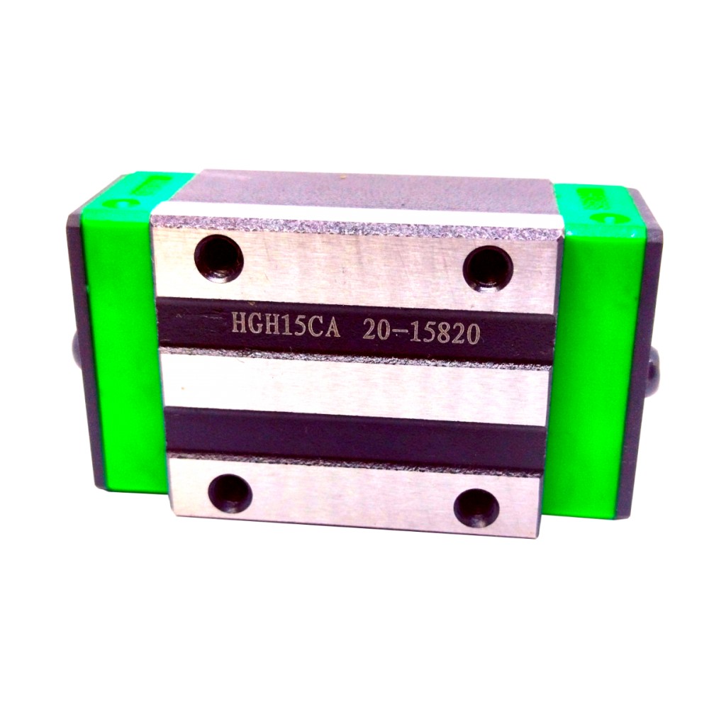 Bloque Deslizador Lineal Para Guía Cuadrada Mod: HGH15CA 15mm Tipo HIWIN Para CNC