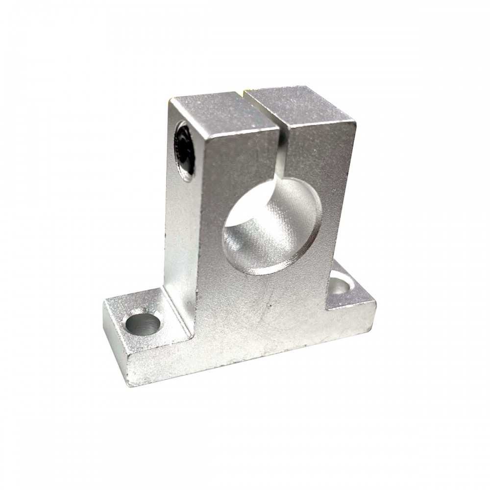 Soporte De Piso Para Riel Redondo Eje Lineal Acerado Mod: SK16 16mm CNC Impresora 3D