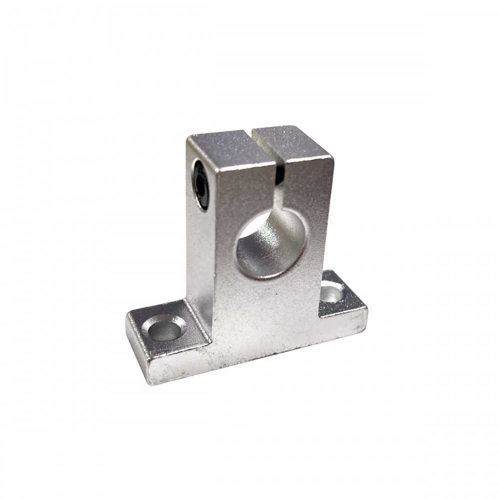 Soporte De Piso Para Riel Redondo Eje Lineal Acerado Mod: SK12 12mm CNC Impresora 3D