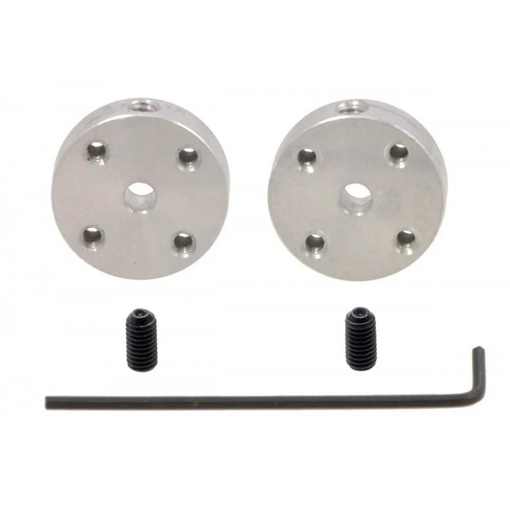 Par De Adaptador Acoplador Universal Para Motor 3mm Pololu