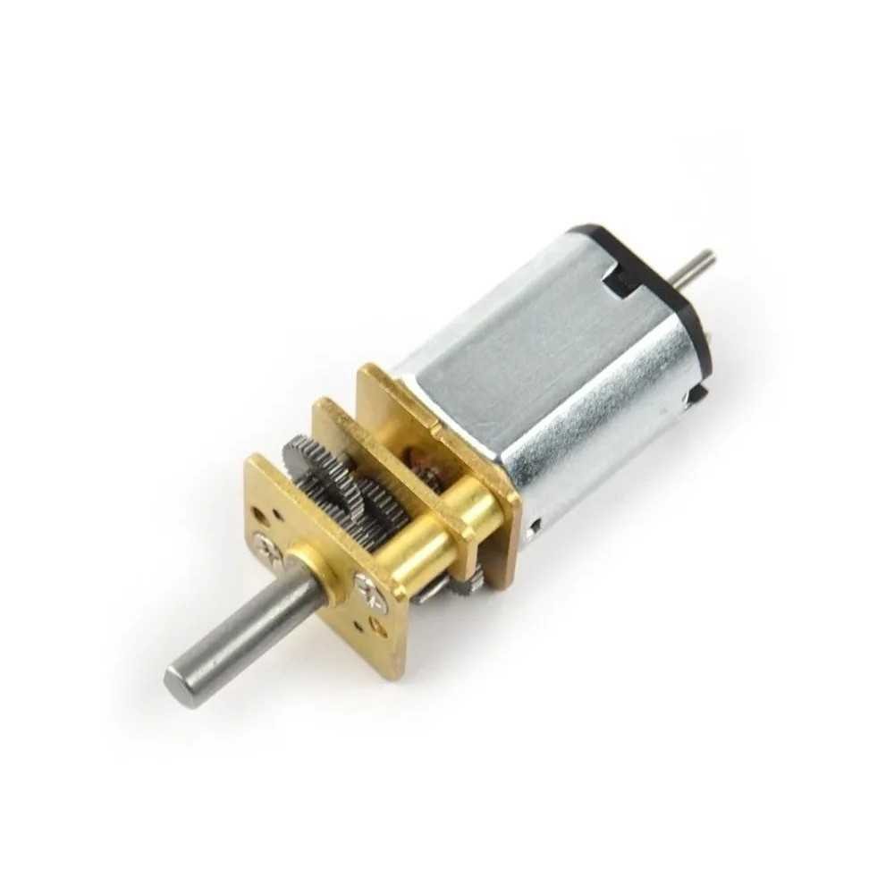 Micromotorreductor Pololu 10:1 HP Con Eje Extendido