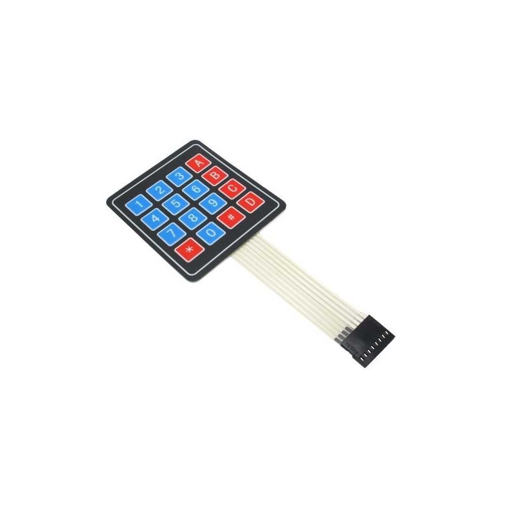 Teclado Matricial 4x4 De Membrana Arduino PIC