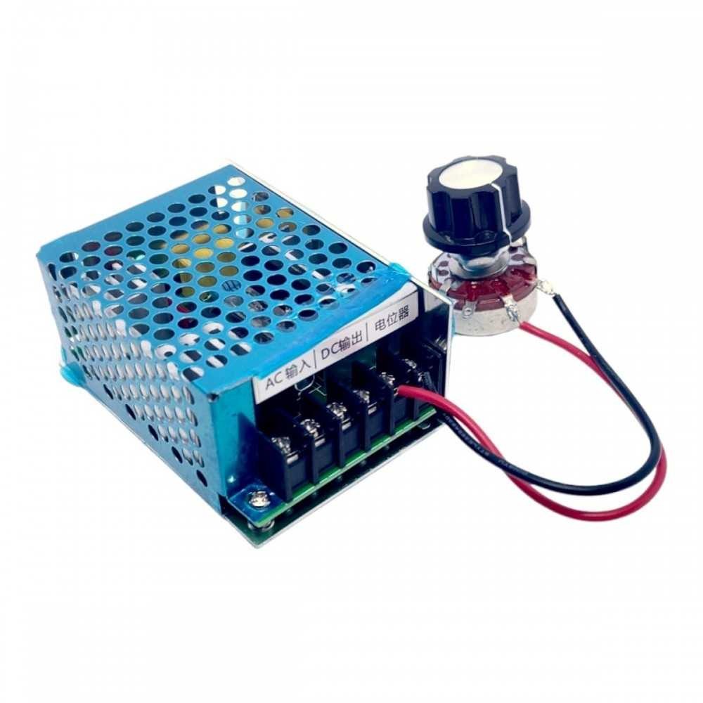 Controlador de Velocidad de Motor de 220V DC Regulador de Voltaje de 15A Modelo: CCM220DCS 2W 500K