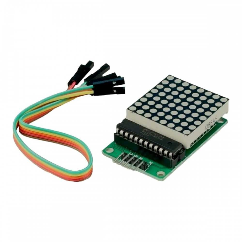 Módulo Matriz De LED 8x8 MAX7219 Display Arduino PIC