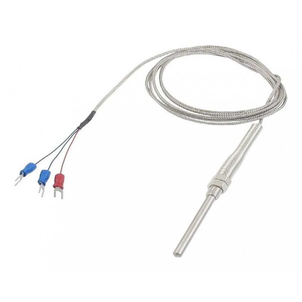 Sensor Temperatura Termopar Pt100 Rtd -50 A 400 °c Termocople