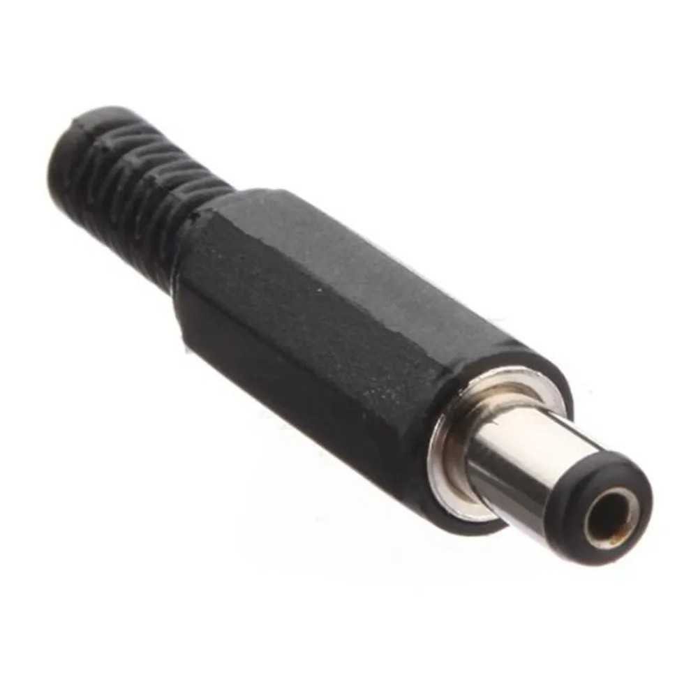 Conector DC Macho Adaptador Alimentación Jack 5.5mm X 2.1mm