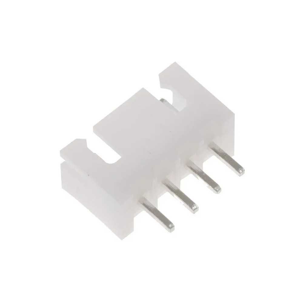 Conector Header JST XH Para PCB 4 Pines Rectos Paso 2.54mm