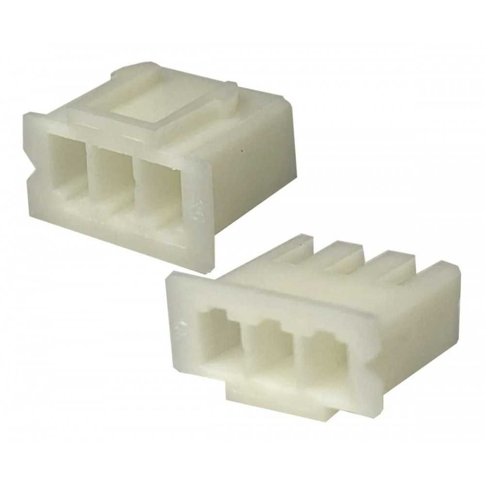 Conector Header JST XHP Para Arnés 3 Vías 1 Fila Paso 2.54mm
