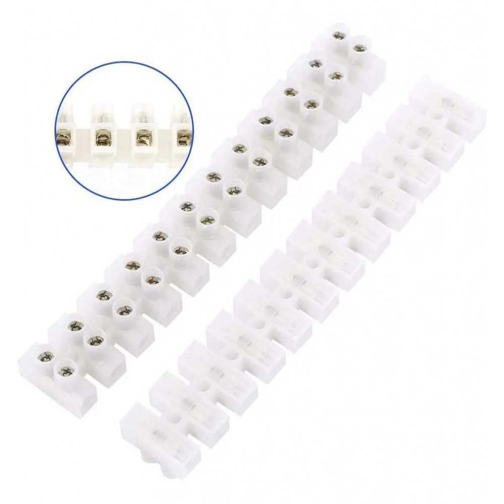 Empalme Acoplamiento Banco De Terminales 2 Filas 24 Tornillos