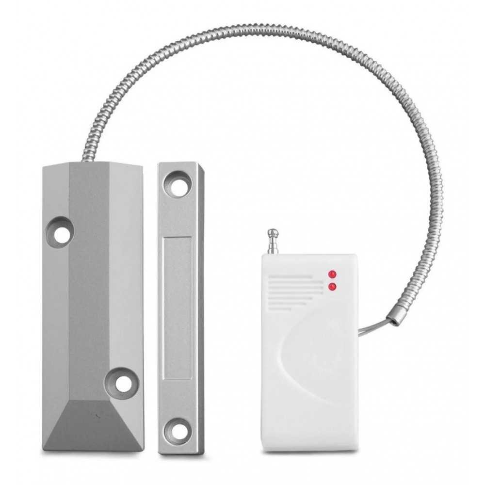 Sensor Magnético Inalámbrico Alarma Cortina Metálica Negocio