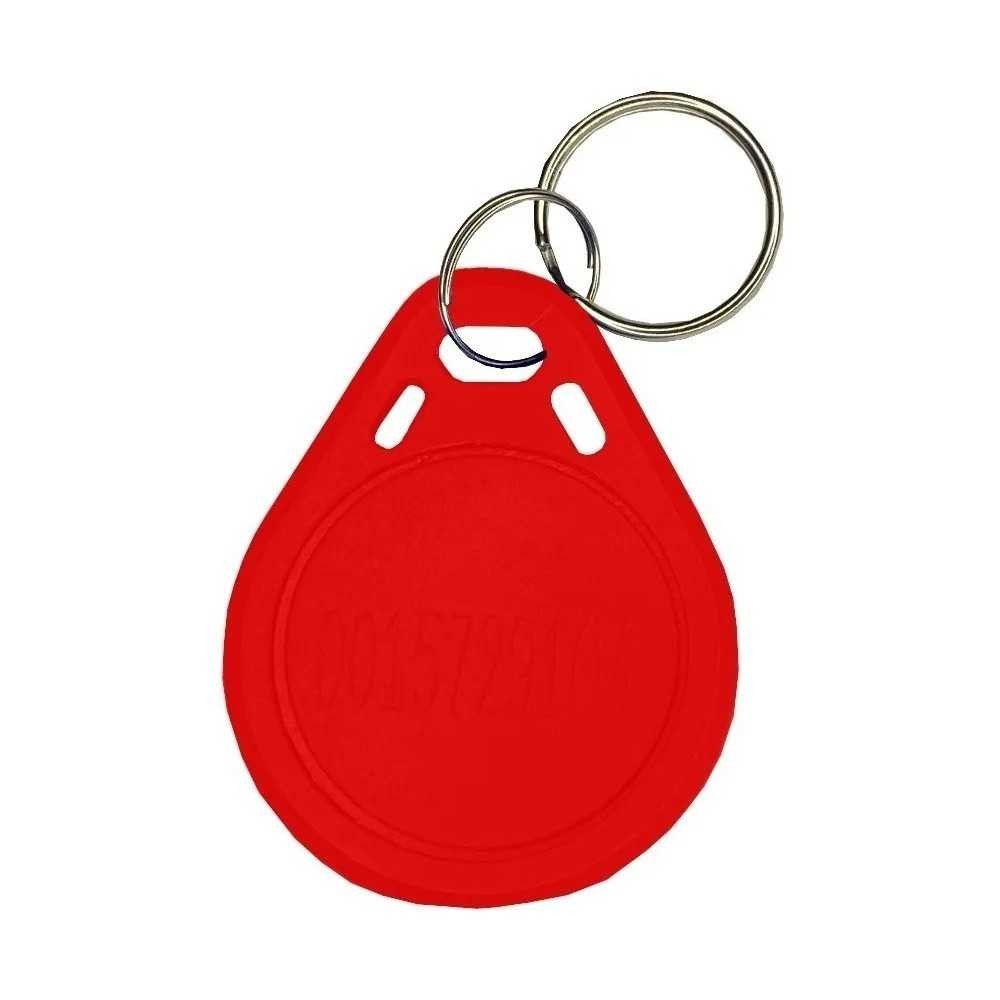 Llavero De Proximidad RFID 125KHz Código Único Universal Color Rojo