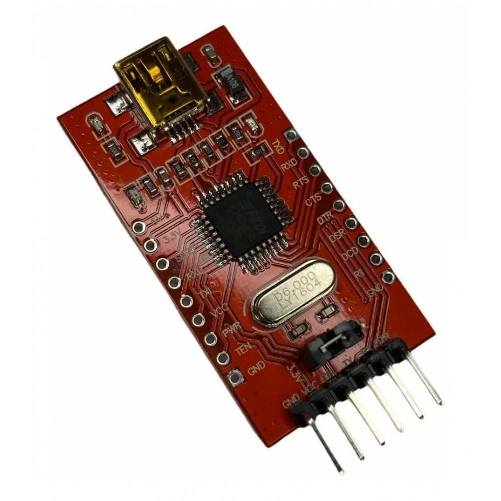 Módulo Convertidor Adaptador USB A Serial TTL FT232BL Arduino PIC