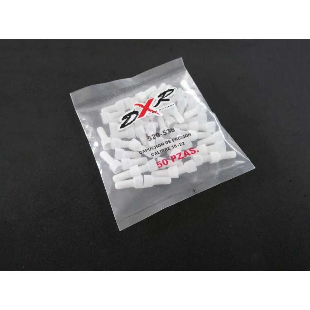 Capuchón De Presión Para Empalme Final 18 - 22 AWG 50 Unidades