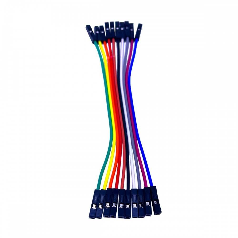 Cable Dupont JUMPER Mod: CD-H/H10CM(10) Arduino PACK 10 Piezas 10cm