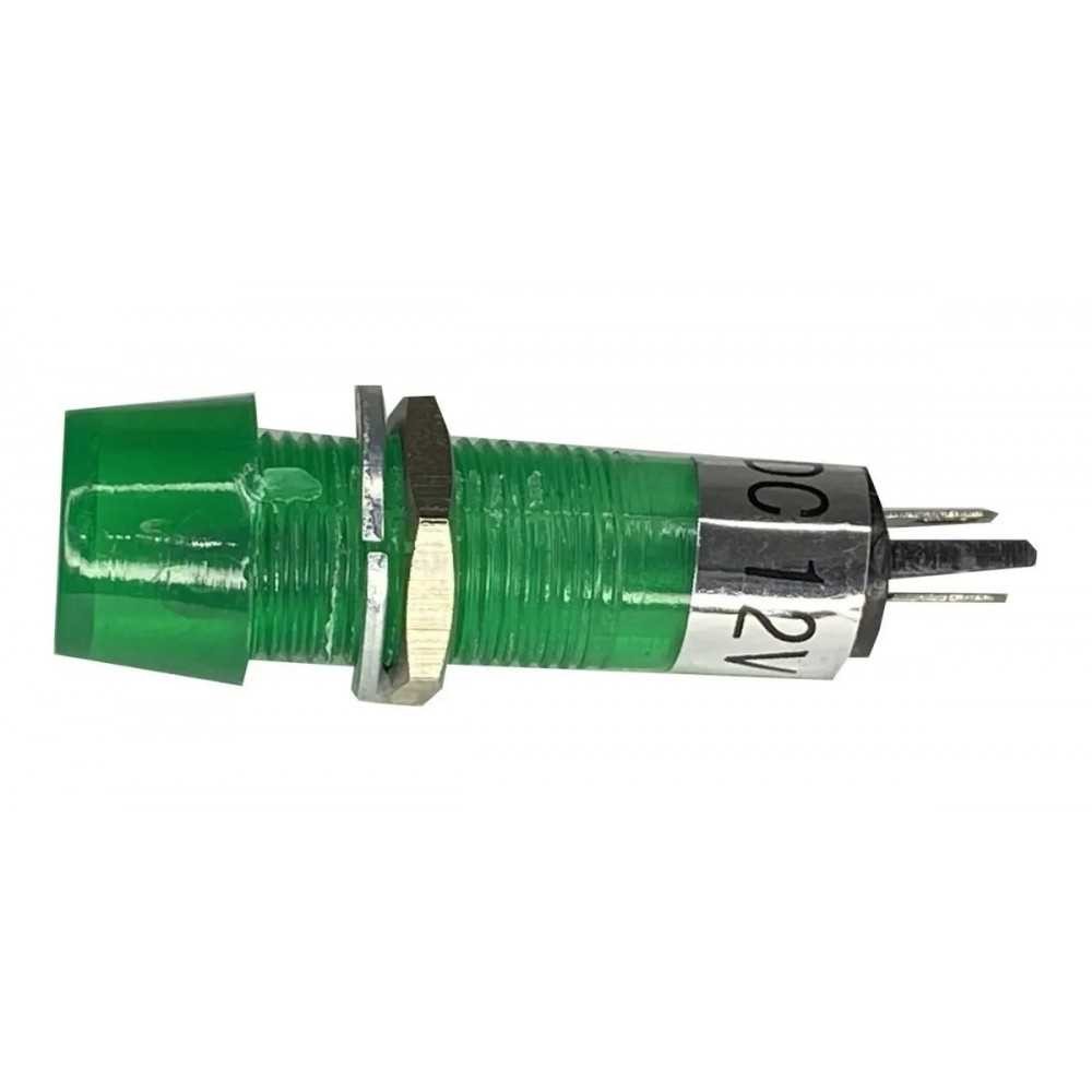 Foco Neón Grande 12V Verde